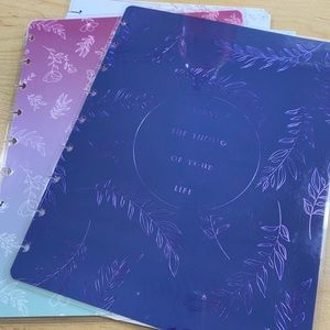 Classic Happy Planner Covers with Notebook Pages